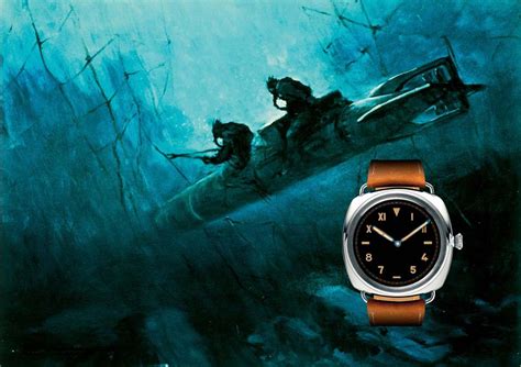 panerai watch p6110|A Specialized Navy Dive Watch from the 1960s Has .